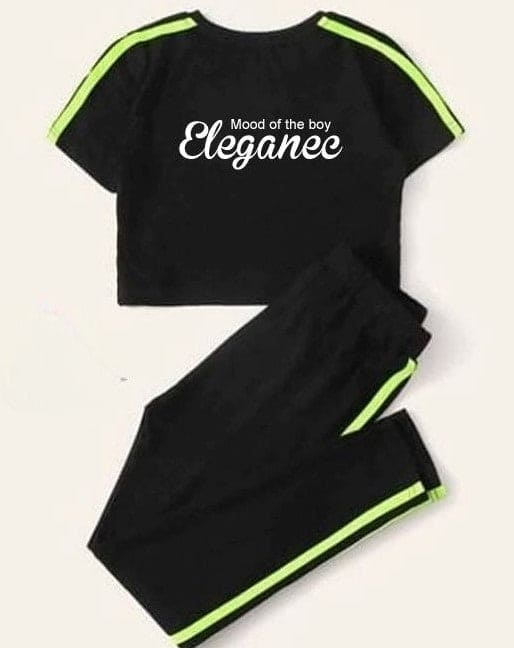 Elegance Strip Crop Track Suit, Women's Soft Sports, Comfortable Pant Sportive Track Suit Elegance Strip Crop Track Suit, Women's Soft Sports, Comfortable Pant Sportive Track Suit